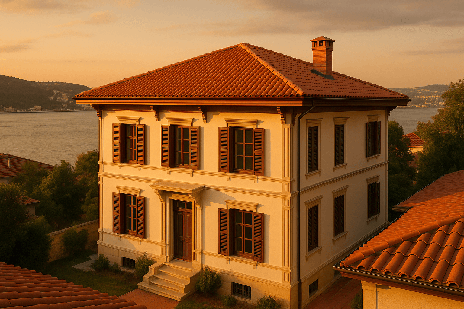 Sarıyer Villa Çatı Sistemleri: Boğaz'a Bakan Evler İçin Özel Rehber