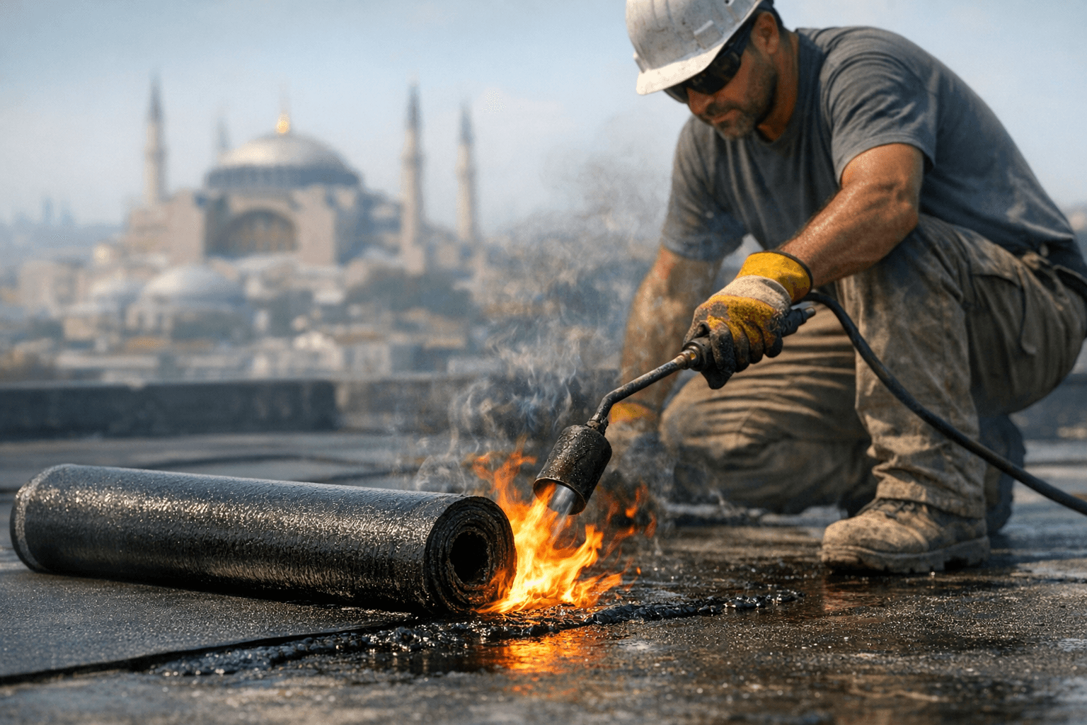 Membran Uygulama - İstanbul Çatı Tadilatı 20 Yıllık Tecrübe