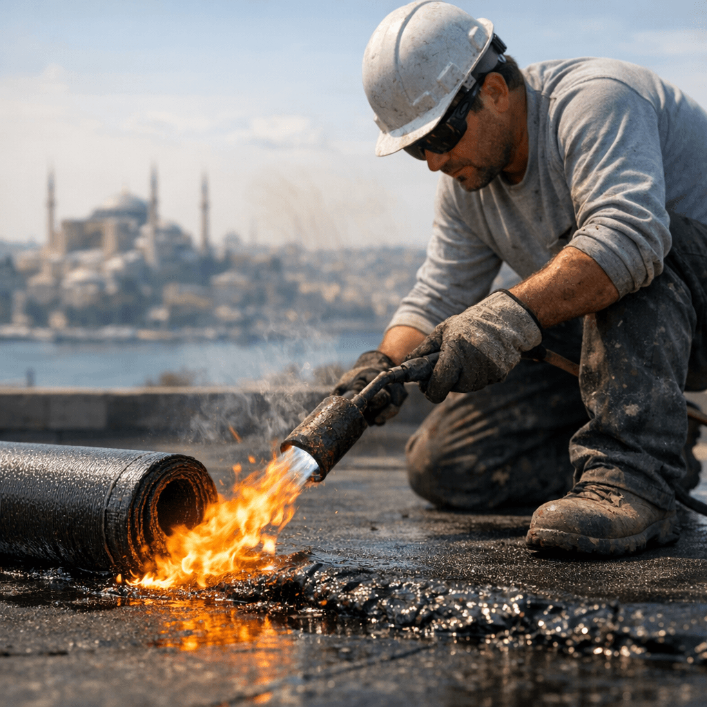 Membran Uygulama - İstanbul Çatı Tadilatı 20 Yıllık Tecrübe