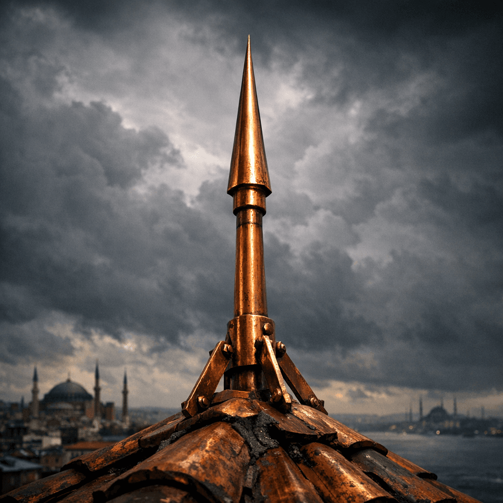 Paratoner - İstanbul Çatı Tadilatı 20 Yıllık Tecrübe