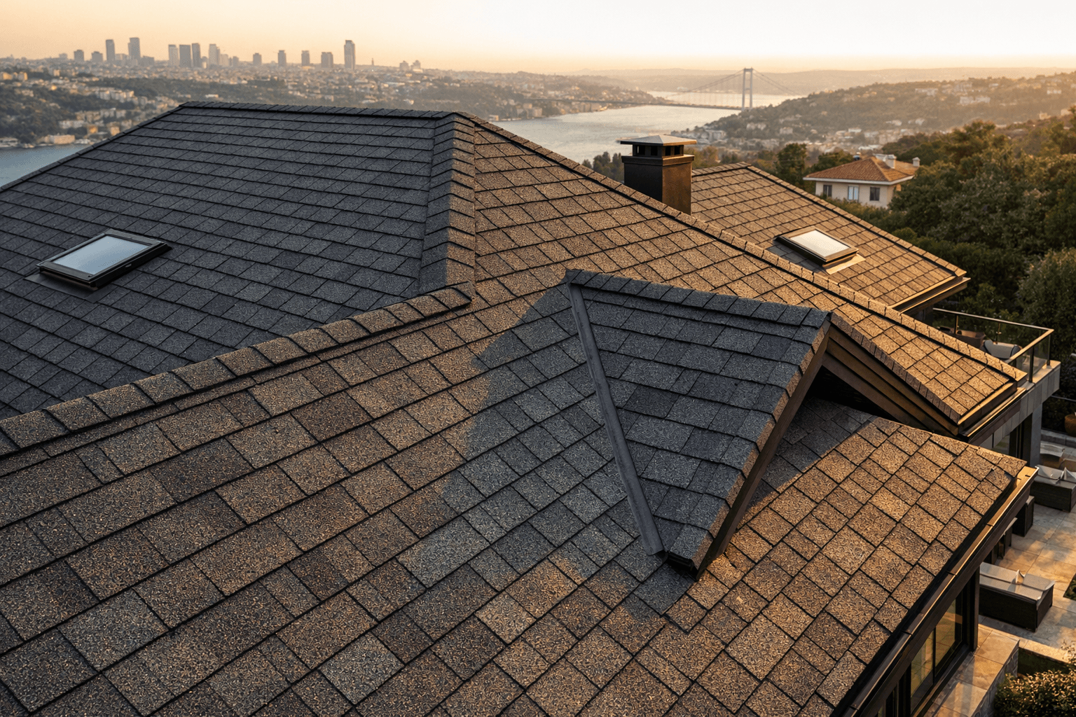 Shingle Çatı - İstanbul Çatı Tadilatı 20 Yıllık Tecrübe