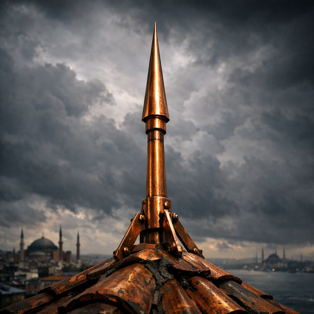 Paratoner - İstanbul Çatı Tadilatı 20 Yıllık Tecrübe